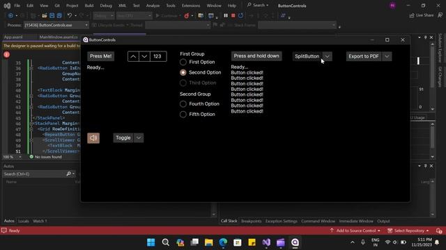 Avalonia Tutorial: Button Controls | Built-in Controls смотреть онлайн