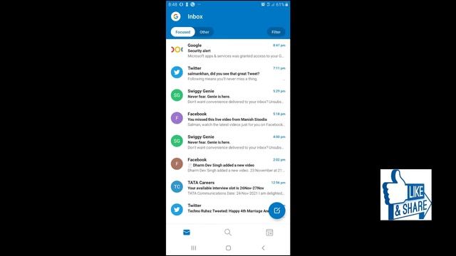 how to configure gmail account in outlook mail | how to use Microsoft Outlook in Mobile | смотреть онлайн