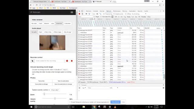 Devtools IP Webcam MAX SETTINGS смотреть онлайн
