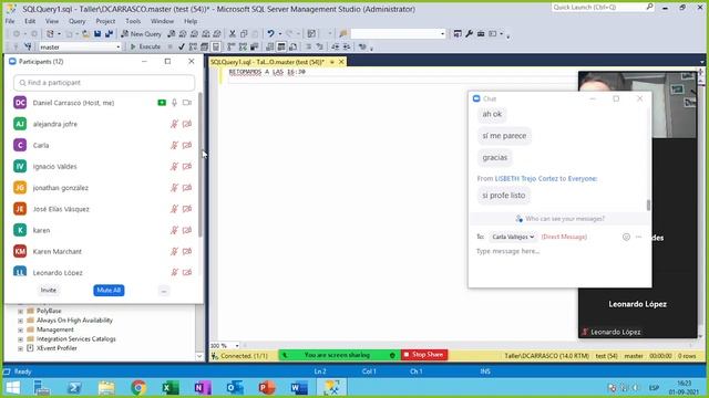 Jóvenes Peñalolén Clase 1 -SQL || 01-09 смотреть онлайн