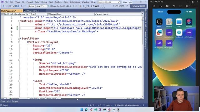 Google Maps in .NET MAUI iOS? Easy with This Plugin! смотреть онлайн