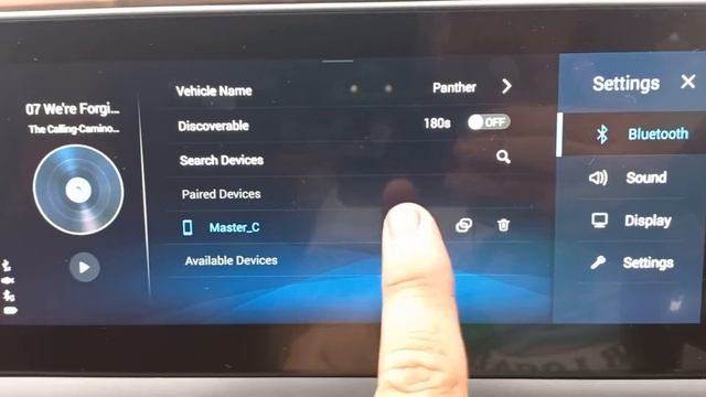 Chery Tiggo 4pro setting up Bluetooth смотреть онлайн