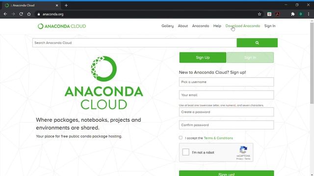 Downloading Anaconda navigator in windows.... смотреть онлайн