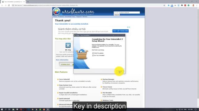 Key Active Your Uninstaller 2018 смотреть онлайн