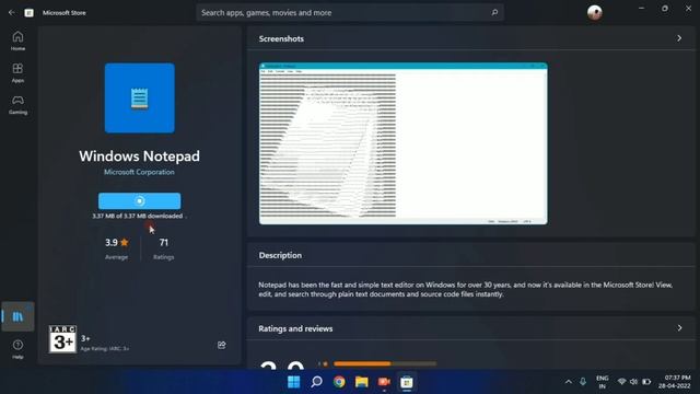 How to download windows Notepad latest version/ PC And laptop смотреть онлайн