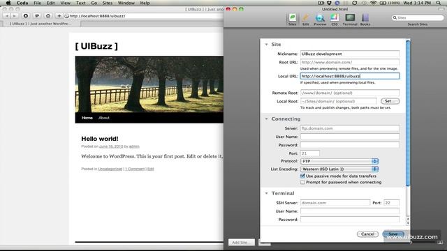 MAMP, Wordpress and Coda смотреть онлайн
