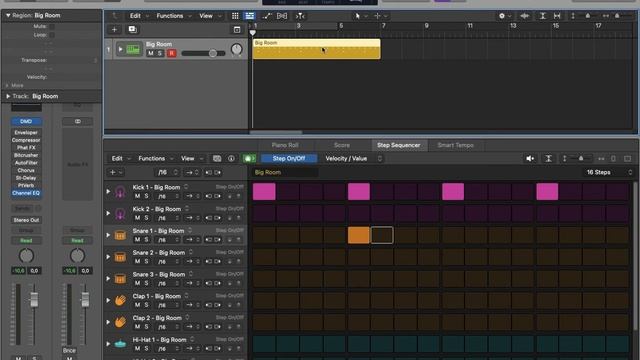 Step Sequencer. Logic Pro X - Basic #11 смотреть онлайн