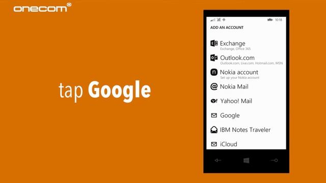 Windows 8 Mobile / Nokia Lumia - How To Add a Google Account смотреть онлайн