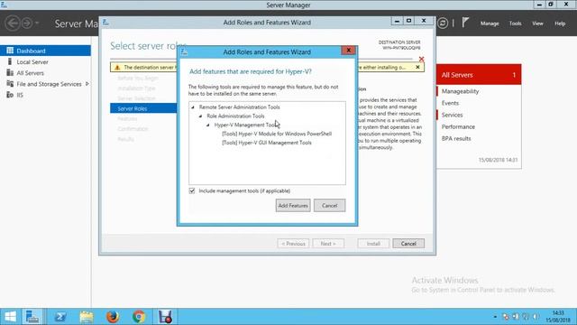 How tO Install (Hyper-V) in Server 2012 R2 (Hindi) смотреть онлайн