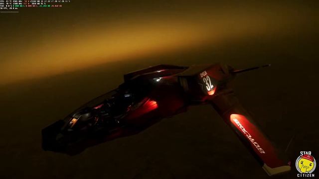 3.3.5 PTU - 30mins hovering on a Hurston moon (4x speed) /w telemetry смотреть онлайн