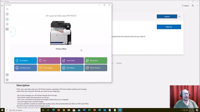 Window 10 App Store, HP Smart Printing, Hp Scan and Capture смотреть онлайн
