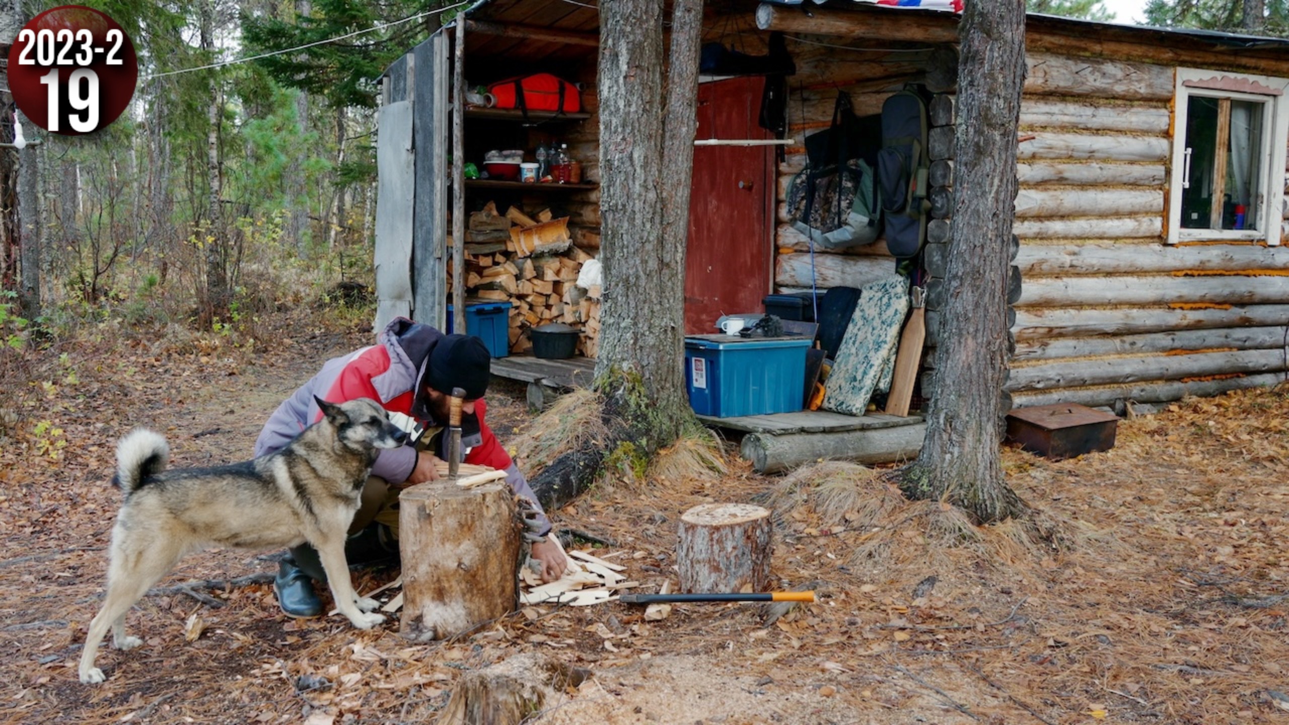 Как живут люди в глухой тайге Приполярного Урала. Спускаемся до поселка. Обычные будни. 19с смотреть онлайн