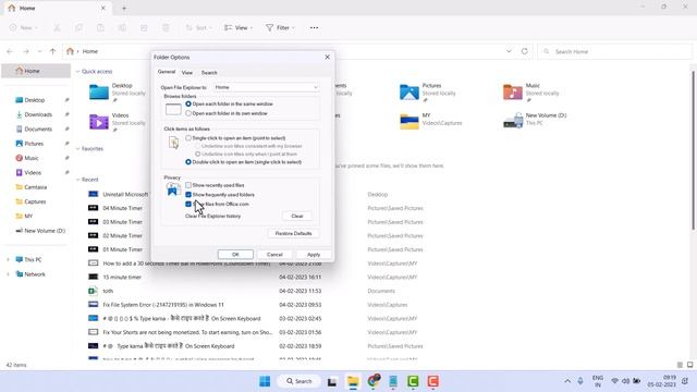 How to Clear Your File Explorer “Recent Files” History in Windows смотреть онлайн
