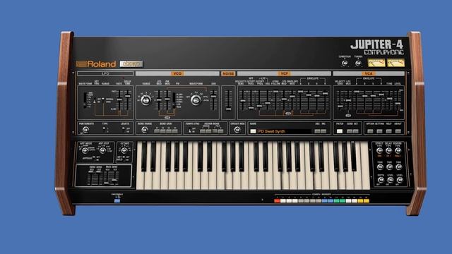 Roland JUPITER-4 Software Synthesizer Overview | A Vintage Icon on Roland Cloud смотреть онлайн