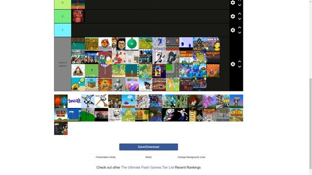 My Flash Games Tier List (My opinion) смотреть онлайн