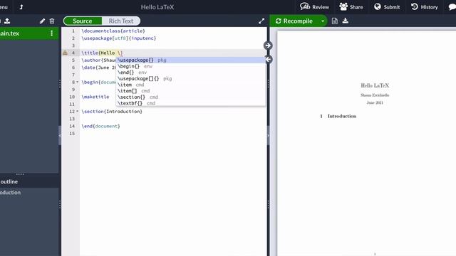 Hello LaTeX смотреть онлайн