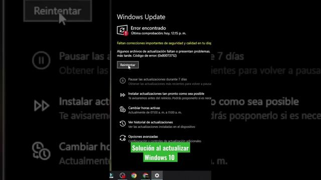 Solución al actualizar Windows 10 #windows10 #actualizar #update #computer смотреть онлайн