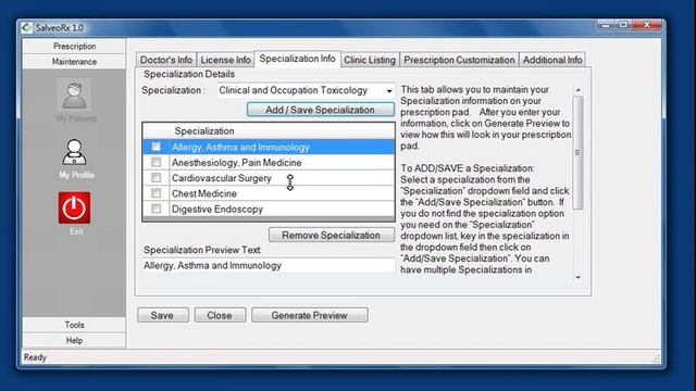 SalveoRx Academy Lesson 11.0 : How to Update your System Profile смотреть онлайн