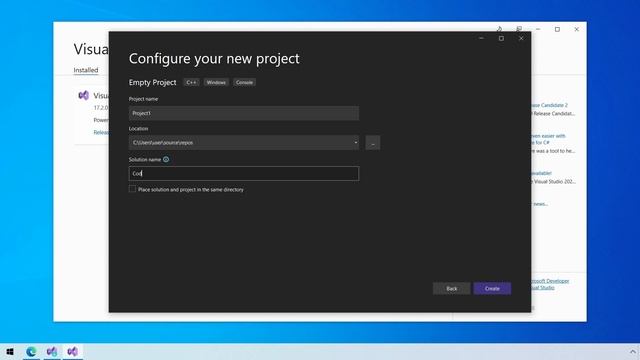 How to Install Visual Studio 2022 on Windows 10 смотреть онлайн