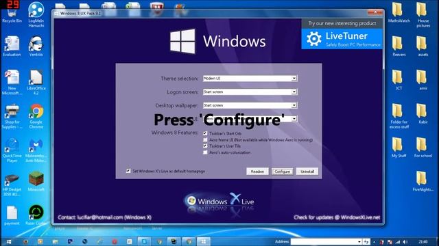 How to get the 'Windows 8' Theme смотреть онлайн