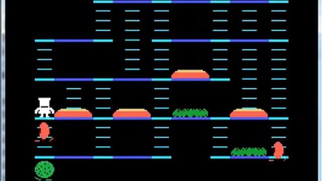 BurgerTime - MSX Microsoft - emulador ASCII yayaMSX1 - testeado Windows 7 x64 смотреть онлайн