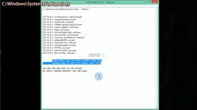 How to edit Host file on a Window PC using the Administrative privileges. смотреть онлайн