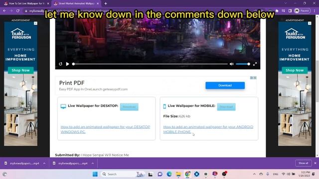 HOW TO GET LIVE WALLPAPERS FOR WINDOWS 10/11 смотреть онлайн