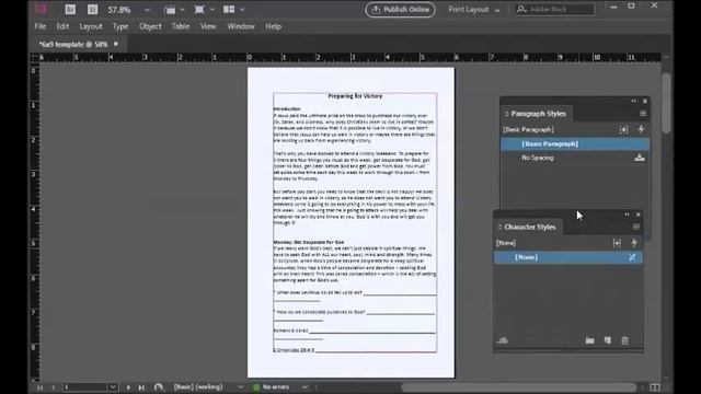 Indesign Windows Step 3 windows and tools смотреть онлайн