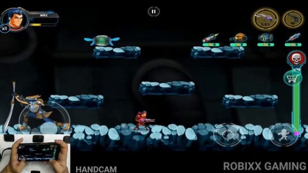 All Bosses Of Mission 5 - Alpha Guns 2 Boss Fight Gameplay (Handcam) - Robixx Gaming