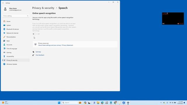 Windows 11 Operating System - Turning Off Speech Recognition смотреть онлайн