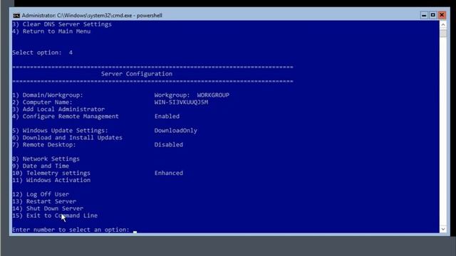 10062019 Windows Server Core 2016 Setting IP Address dan Hostname by Benny eka putra смотреть онлайн