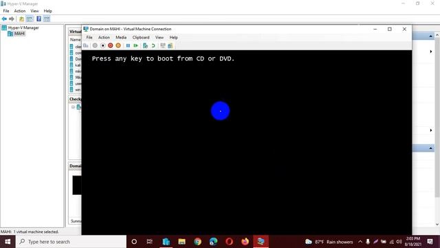 How to create a virtual Server Hyper-v Manager смотреть онлайн