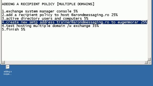 How To Have Multiple Domain Hosted in Exchange 2003 смотреть онлайн