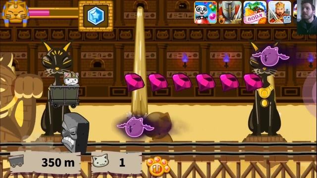 Mew Mew Cat Trolley [AppSlug] Android Gameplay смотреть онлайн