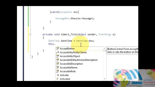 Csharp Tutorial 16 Dynamically Display Running Current Date Time смотреть онлайн
