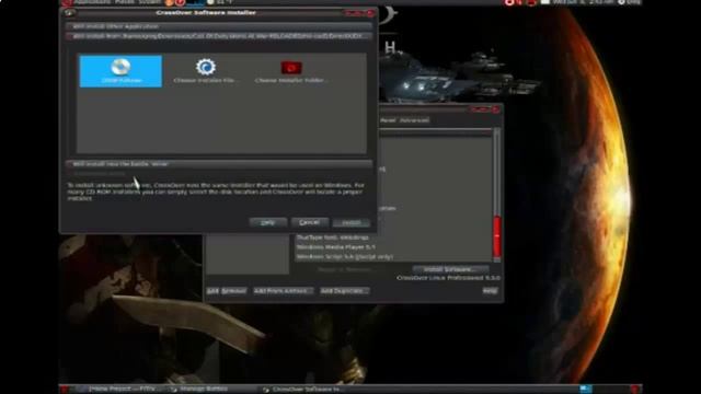 Crossover Linux Version Tutorial смотреть онлайн