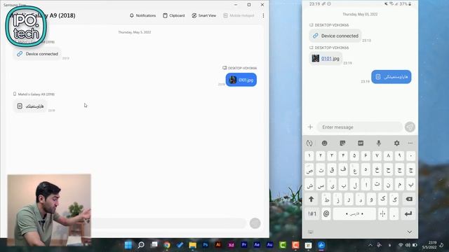 معرفی Samsung Flow اتصال اندروید به ویندوز смотреть онлайн
