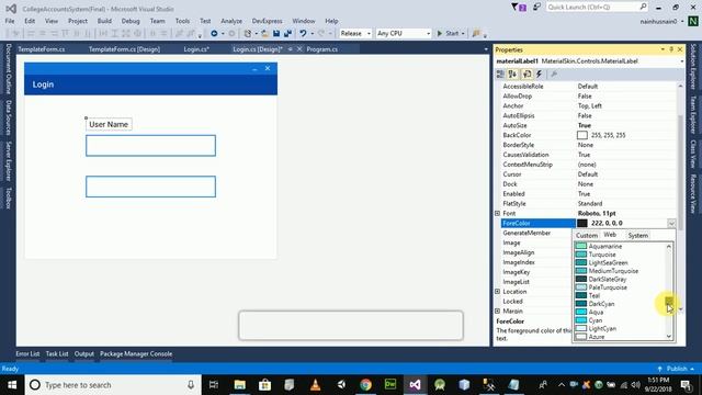 College Accounts system using entity framework - Part 1 смотреть онлайн