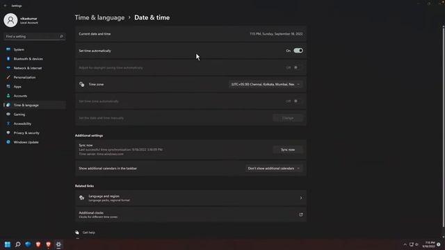Your Clock is Behind Windows 11 | Google Chrome, Brave, Edge Problem Fixed 2022 смотреть онлайн