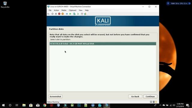 How to install kali linux on Hyper-v (2019 method) смотреть онлайн