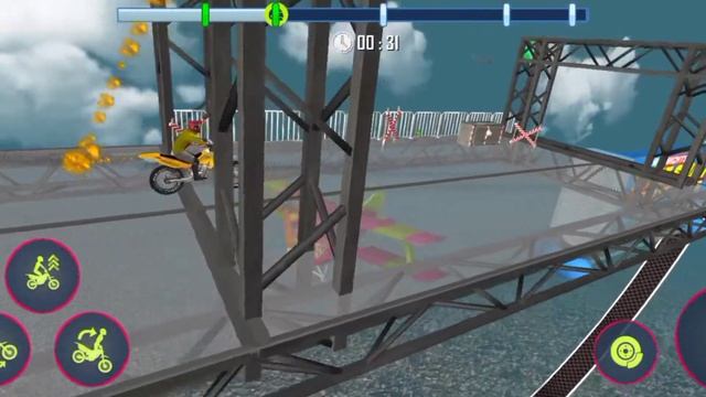 Bike Stunt Race 3d Bike Racing Games | Android & iOS gameplay #1 смотреть онлайн