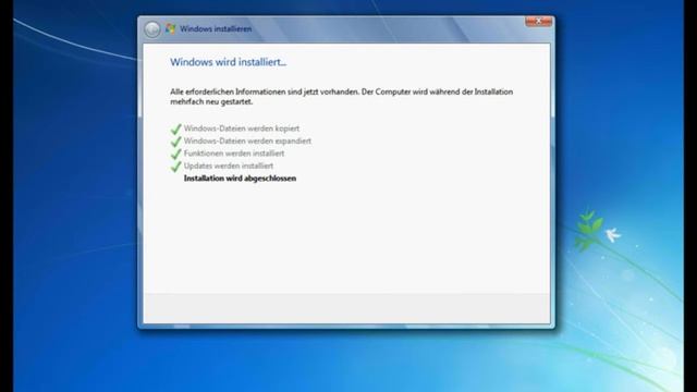 Windows 7 Installieren (Deutsch/German) Tutorial Download смотреть онлайн