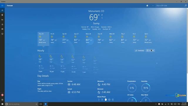 Windows 10 Training - Using the Weather App смотреть онлайн