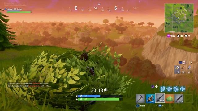 The Waiting Game - 2nd Place Bush (Timelapse) - Fortnite: Battle Royale смотреть онлайн