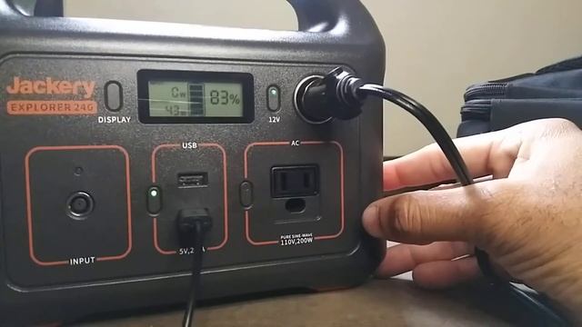 Jackery Portable Power Station Explorer 240 Review 2022 смотреть онлайн