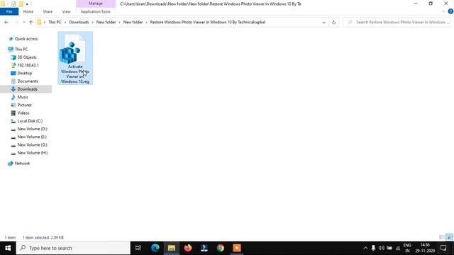 Restore Windows Photo Viewer In Windows 10 - Technicalsapkal смотреть онлайн