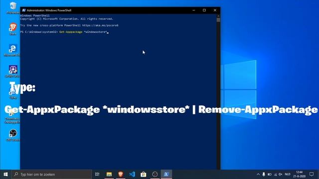 how to delete the microsoft store windows 10 смотреть онлайн