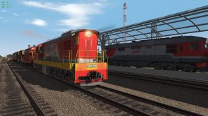 Trainz 22 сценарий "Жаркое утро в Лесногорске"