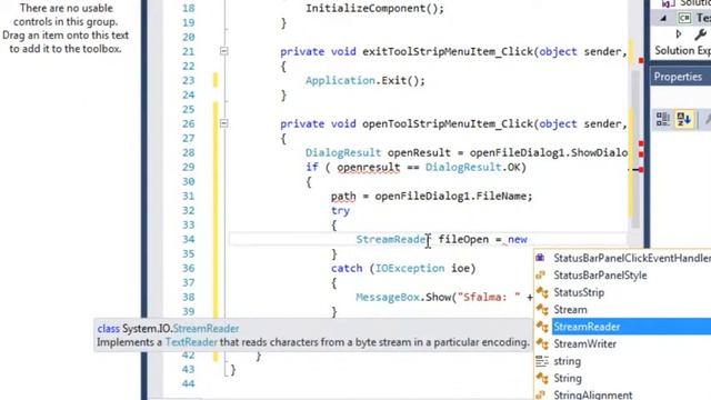 54ο Μάθημα C# - Opening File in the Text Editor смотреть онлайн