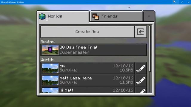 Minecraft Windows 10 Edition 12 25 2016 6 32 44 PM смотреть онлайн